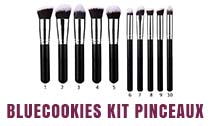 BlueCookies Kit De Pinceau Maquillage