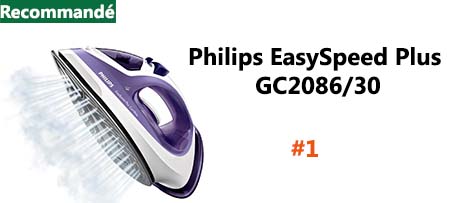 Philips EasySpeed Plus GC2086/30 fer à vapeur 