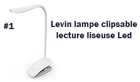 Levin lampe clipsable