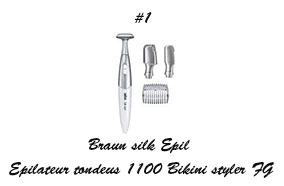Braun silk Epil Bikini styler FG 1100