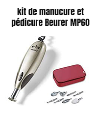 kit de manucure et pédicure Beurer MP 60