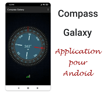 Compass Galaxy, la meilleure application pour les débutants 
