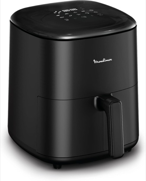 Friteuse sans huile Moulinex Easy Fry Max noire à tiroir
