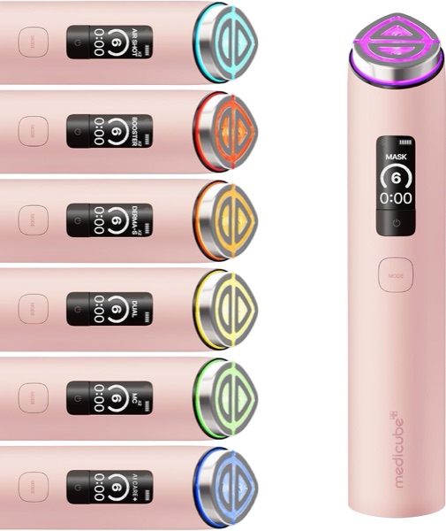 Appareil de soin du visage medicube Booster Pro X2 rose