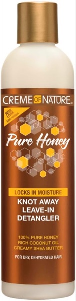 Flacon du soin démêlant sans rinçage Creme of Nature Pure Honey