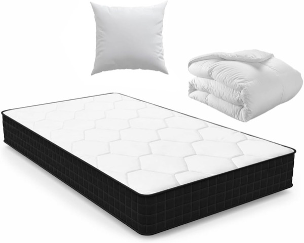 Matelas Luxirest avec sa couette et son oreiller