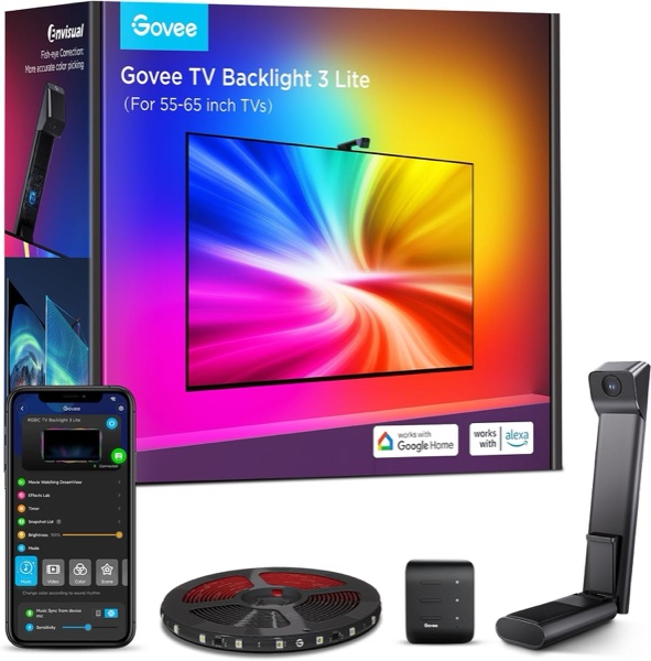 Kit de rétroéclairage TV Govee TV Backlight 3 Lite