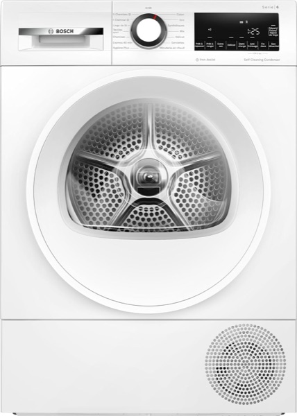 Sèche-linge pompe à chaleur Bosch WQG24502FR Série 6 blanc, 8 kg