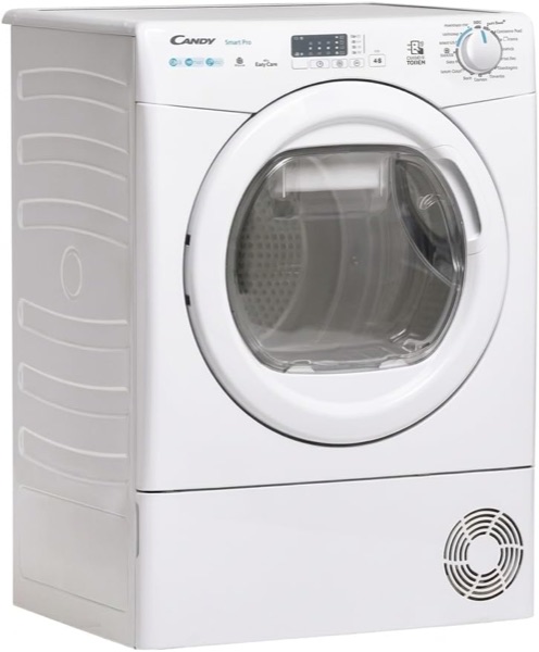 Sèche-linge pompe à chaleur Candy Smart CSEH10A1LE-47 blanc, 10 kg
