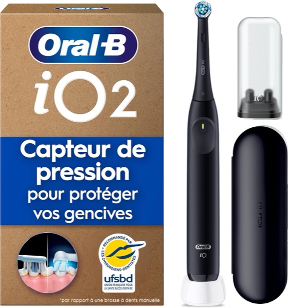 Brosse à dents électrique Oral-B iO 2 noire