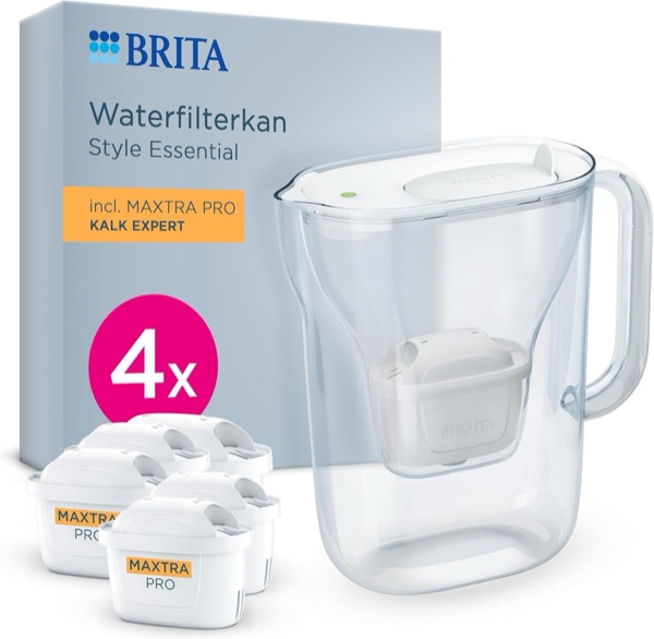 Carafe filtrante BRITA Style Essential au design épuré