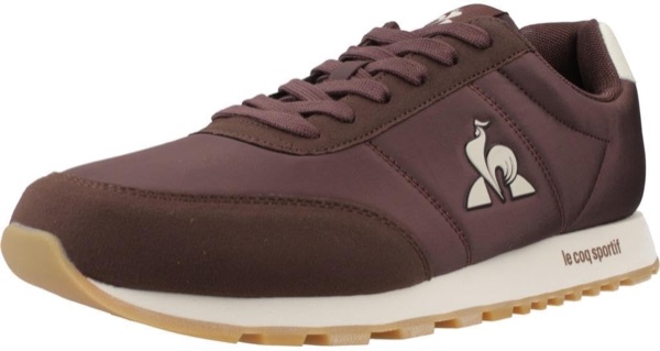 Basket Le Coq Sportif Racerone 2 marron de style running rétro