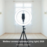 Meilleur anneau lumineux (ring light) 2026 : 5 modèles comparés