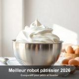 Meilleur robot pâtissier 2026 : comparatif pour pétrir et fouetter