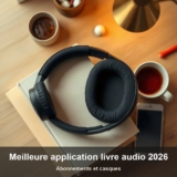 Meilleure application livre audio 2026 : abonnements et casques