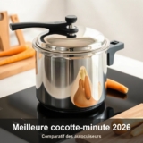 Meilleure cocotte-minute 2026 : comparatif des autocuiseurs