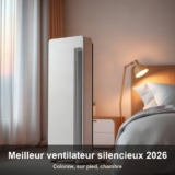 Meilleur ventilateur silencieux 2026 : colonne, sur pied, chambre